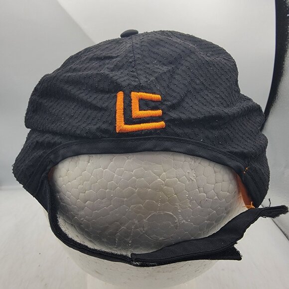 Little Caesars Black Orange Adjustable Baseball Cap Work Wear Pizza Casual - Picture 3 of 8